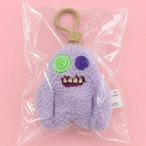 [BUNJANG] Pugler Saskuchi Lilac Keyring Plush / (미사용) 퍼글러 사스쿠시 라일락 키링 인형