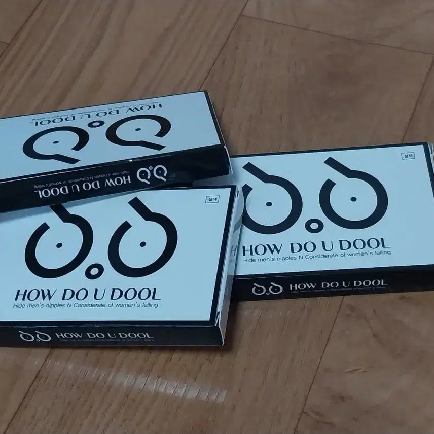 [BUNJANG] Men's Nipple Patches - 156 Count (3 Boxes) / 남성 니플패치 52매입 3박스 일괄