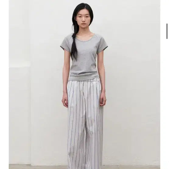 [BUNJANG] Mango Many Please Monaco Pants Ivory / 망고매니플리즈 모나코 팬츠 아이보리