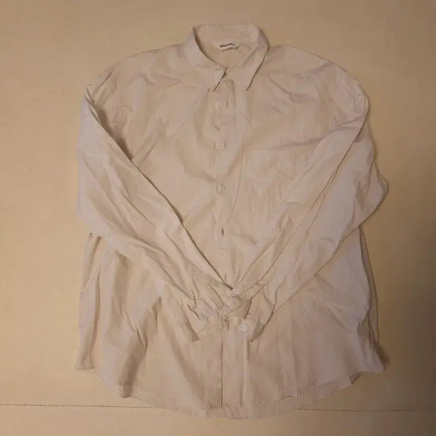 [BUNJANG] Digawel Paper Shirt Ivory / [3] 디가웰 digawel 페이퍼셔츠 아이보리