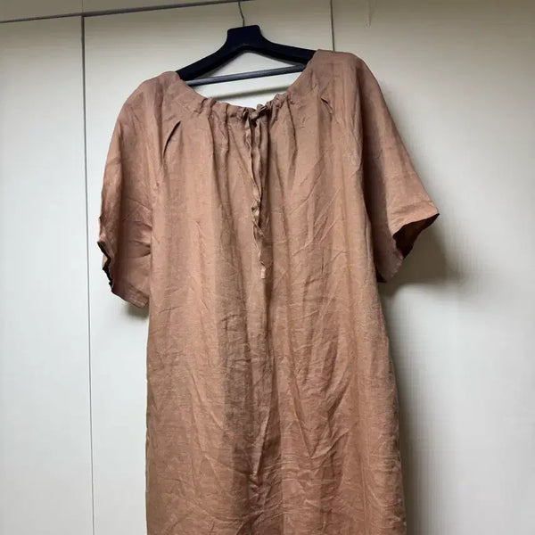 [BUNJANG] Address Linen Long Dress / address 어드레스 린넨 롱원피스