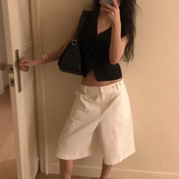 [BUNJANG] Maybe Baby Margot Pants White Cotton / 메이비베이비 Margot Pants