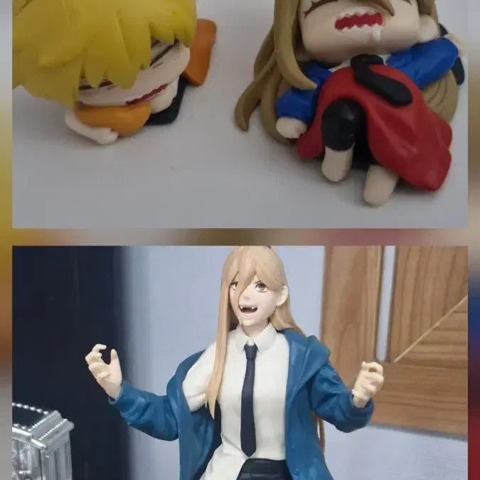 [BUNJANG] Chainsaw Man Power Figure & Denji Power Gacha Set / 체인소맨 파워 피규어와 덴지 파워 가챠
