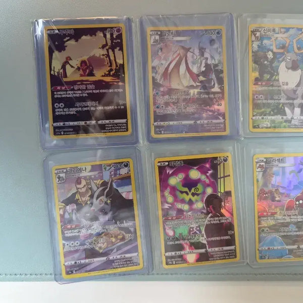 [BUNJANG] Pokemon Card Chr 6 Types Bundle Set / 포켓몬 카드 chr 6종 일괄 판매