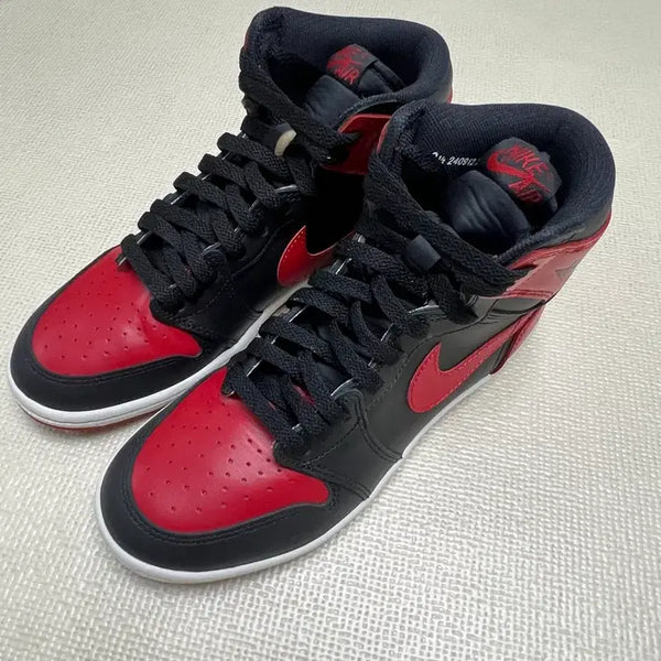 [BUNJANG] Air Jordan 1 High '85 Bred HV6674-067 Sneakers / 2025 에어 조던 1 하이 85 브레드 HV6674-067 265mm 풀구성