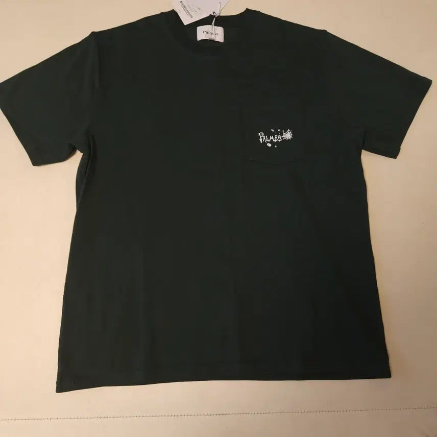 [BUNJANG] Palmes Green Graphic T-Shirt / [L] palmes 팜즈 그린 그래픽 티셔츠