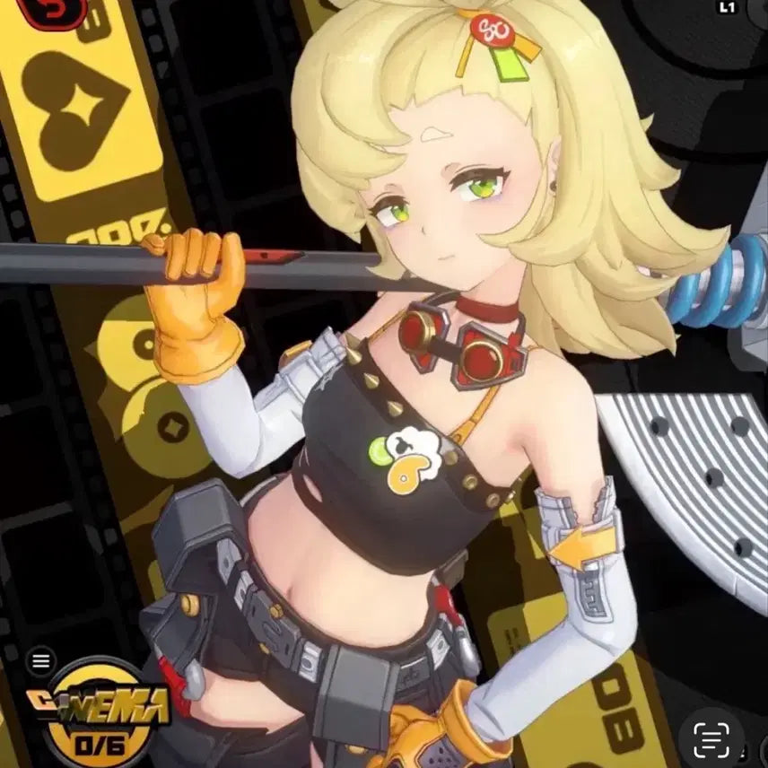 [BUNJANG] Jenseonre Piper Cosplay Costume Set / 젠존레 파이퍼 코스프레