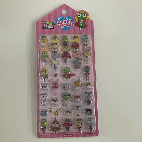 [BUNJANG] Keroro Tamama Disguise Candy Sticker / 새상품 케로로 캔디 봉봉스티커 변장완료 타마마 고양이