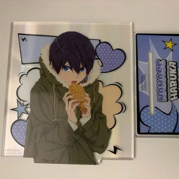 [BUNJANG] Free! Nanase Haruka High Speed Acrylic Stand & Keychain Set / Free! 프리 나나세 하루카 하이스피드 아크릴스탠드 아크릴 키링 팝니다
