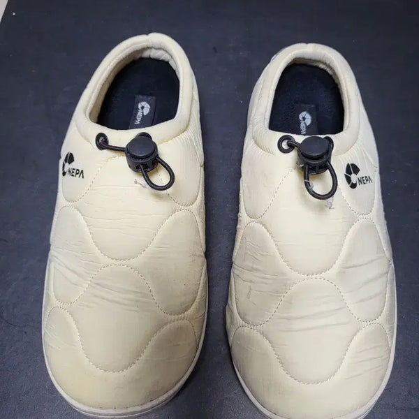 [BUNJANG] Nepa Quilted Insulated Slippers Beige 250mm / 네파 퀼팅 방한 슬리퍼 베이지 250mm 상태좋음