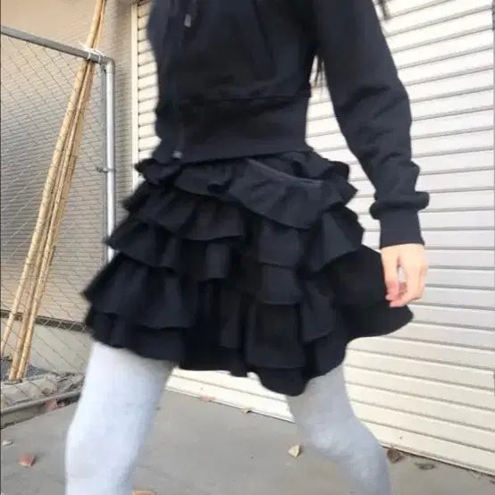 [BUNJANG] SOONJI Heavy Kkangkang Skirt / SOONJI 순지 헤비 캉캉 스커트