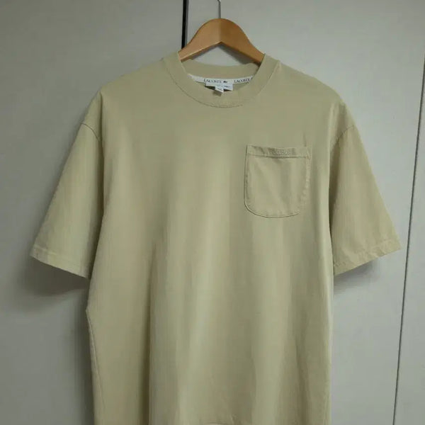 [BUNJANG] Lacoste Lettering Short Sleeve T-Shirt / 라코스테 레터링 반팔 티셔츠