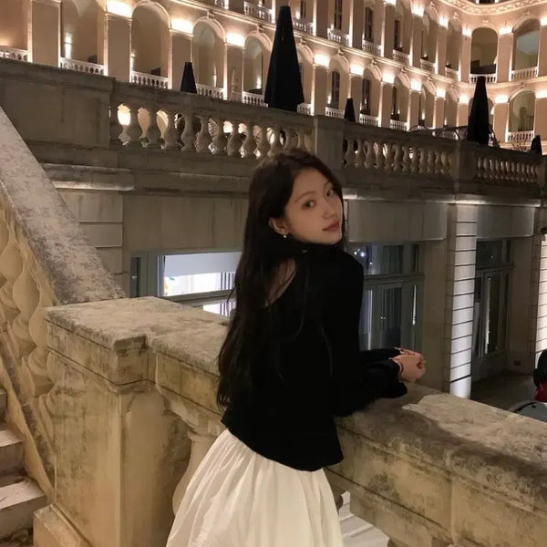 [BUNJANG] Leplaine Loa Knit Black / 르플레인 로아 니트 Loa knit