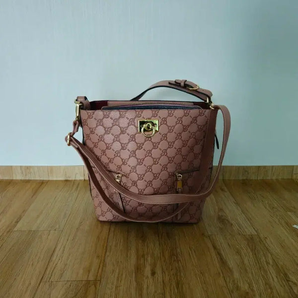 [BUNJANG] Women's Shoulder Bag - Dusty Rose / 여성 숄더백 인디핑크 최상급