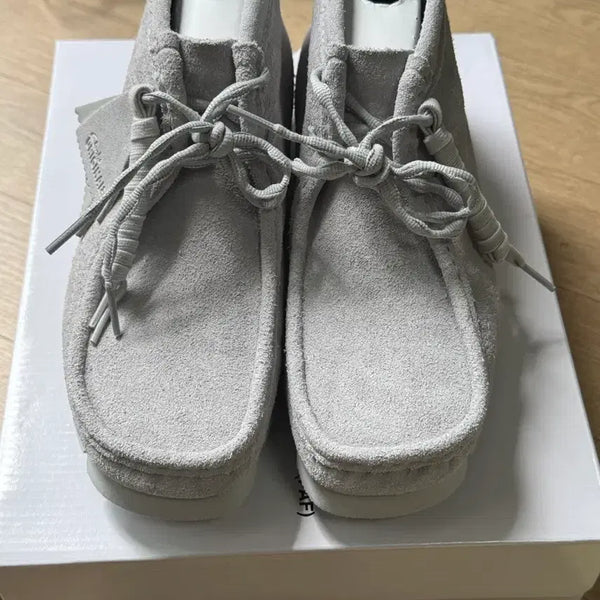 [BUNJANG] Clarks x PAF Wallabee BT Grey Blue 275 / (새상품) 클락스 x 파프(paf) 왈라비BT 그레이 블루(275)