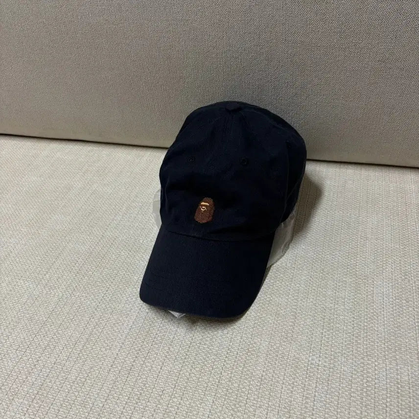 [BUNJANG] A BATHING APE Navy Logo Ball Cap / 베이프 에이프 A BATHING APE 볼캡