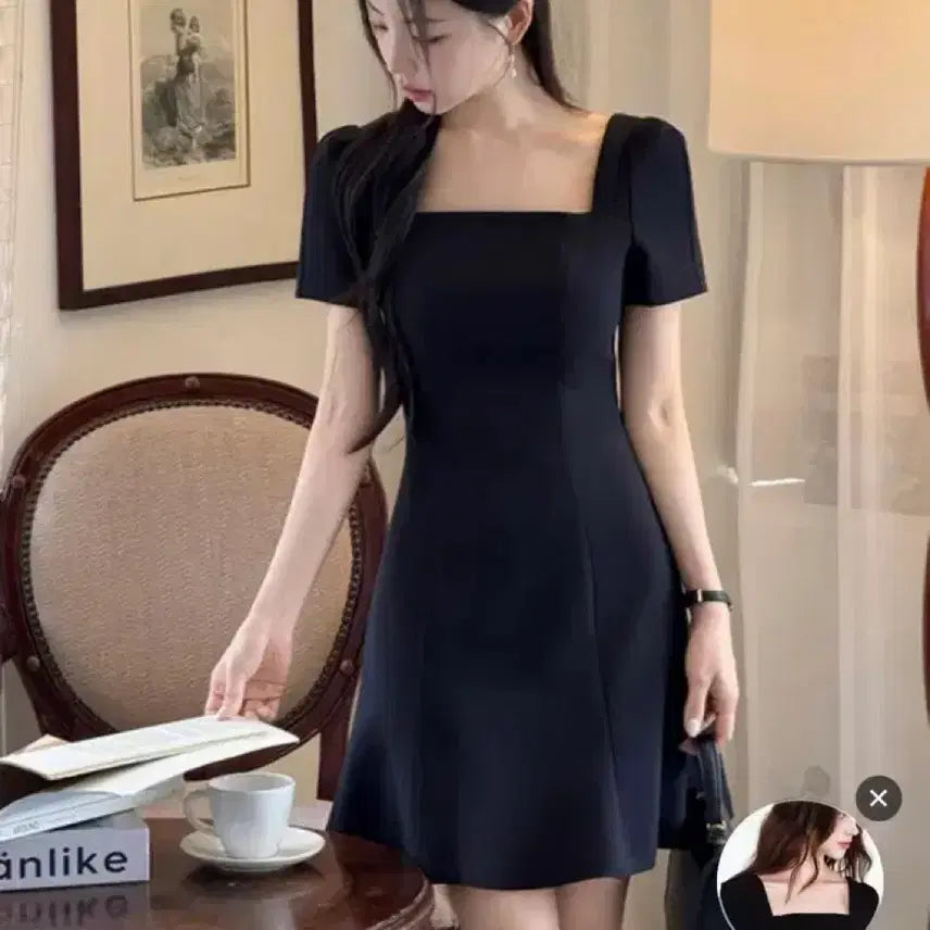 [BUNJANG] IVANA HELSINKI Soili Mini Dress Black / [S] 이바나헬싱키 Soili mini dress
