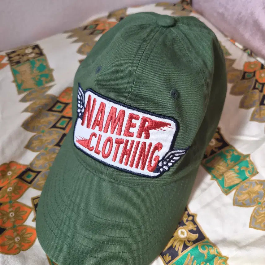 [BUNJANG] Namur Clothing Cotton Ball Cap Logo Cap / 네이머 클로딩 코튼볼캡 로고캡모자