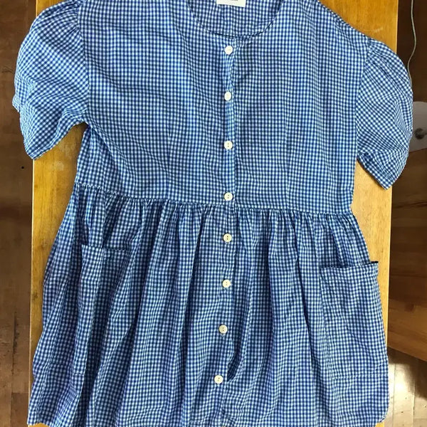 [BUNJANG] Checkered Mini Dress / 체크 미니 원피스