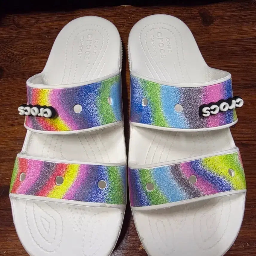 [BUNJANG] Classic Clarks Spray Dye Sandals / 클래식 클락스 스프레이 다이 샌들 265