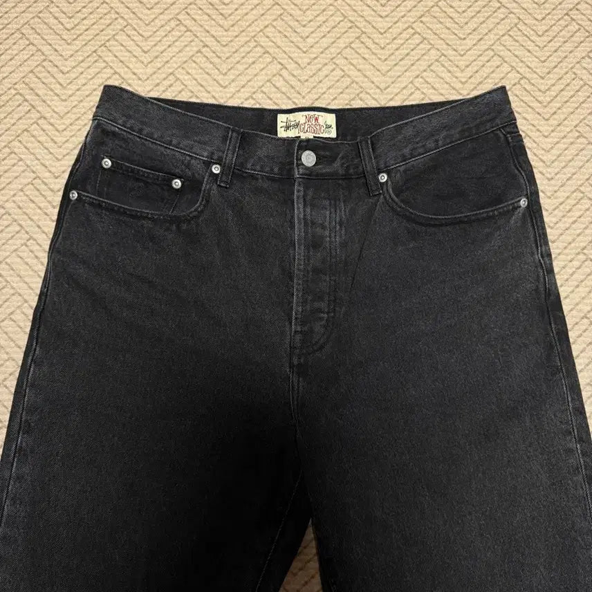 [BUNJANG] Stussy Newclassic Jeans Vintage Black 34 / 스투시 뉴클래식 진 빈티지 블랙