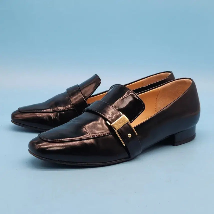 [BUNJANG] Daks Buckle Loafers Women's Size 230 / a 닥스 버클 여성로퍼 230