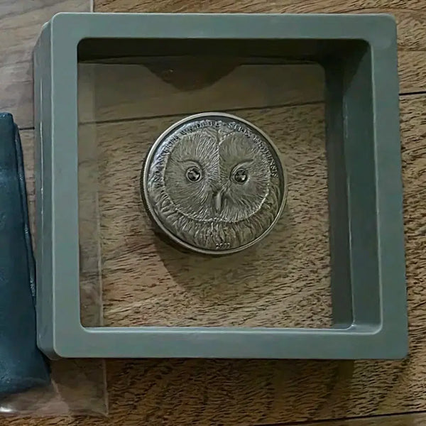 [BUNJANG] 2017 Mongolian Owl Silver Coin 1 oz / 1온스 몽골리안 올빼미 은화