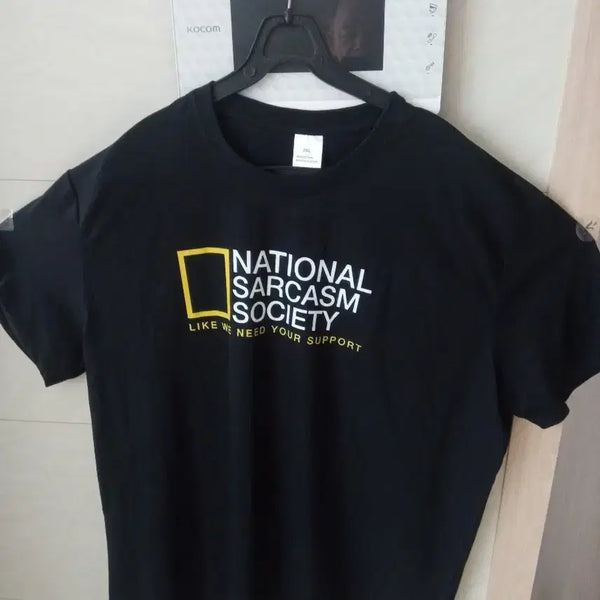 [BUNJANG] National Sarcasm Society Logo T-Shirt XXL / 내셔널 사카즘 티셔츠 XXL  새상품