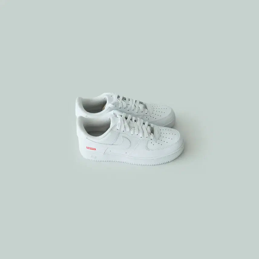 [BUNJANG] Nike x Supreme Air Force 1 Low White US 8.5 New / 나이키 x 슈프림 에어포스 1 로우 화이트 265사이즈 박스없는 새상품