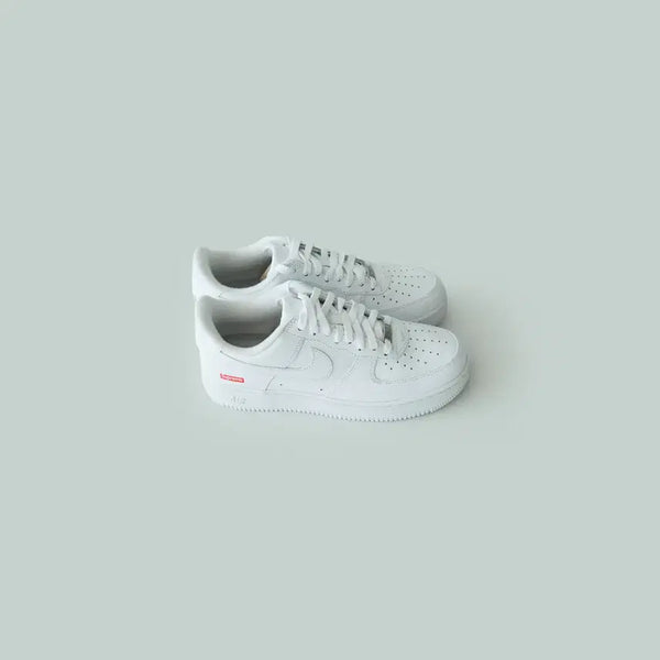 [BUNJANG] Nike x Supreme Air Force 1 Low White US 8.5 New / 나이키 x 슈프림 에어포스 1 로우 화이트 265사이즈 박스없는 새상품