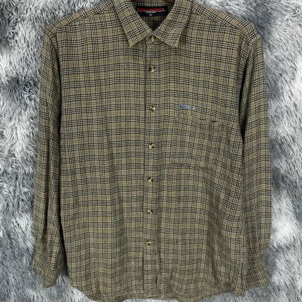 [BUNJANG] Vans Old Skool Checked Pattern Oversized Fit Shirt / Vans 올드스쿨 박시핏 체크 패턴 셔츠y 6555