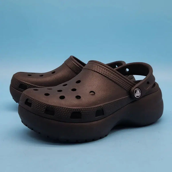 [BUNJANG] Crocs Classic Platform Clog Women's Size 6 (230mm) 5cm Heel / a 크록스 클래식 플랫폼 클로그 w6 230  굽5