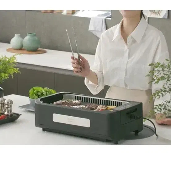 [BUNJANG] Smart Berry Electric Grill with Odorless Smoke-Free Technology / 냄새없는 캠핑용 가정용 전기그릴