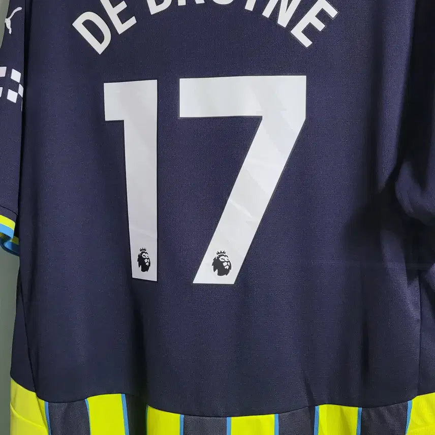 [BUNJANG] Manchester City 24-25 Away De Bruyne Jersey (2XL) / 24-25 맨시티 어웨이 데브라이너 (2XL)
