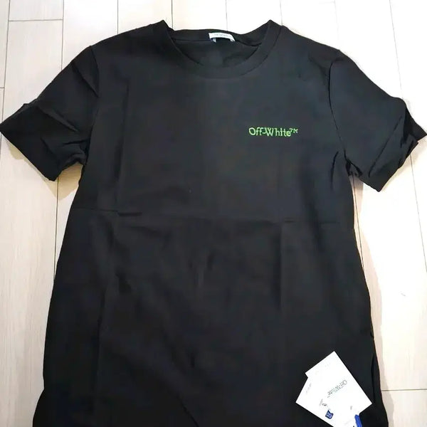 [BUNJANG] Off-White Black T-Shirt / 오프화이트 반팔티 블랙