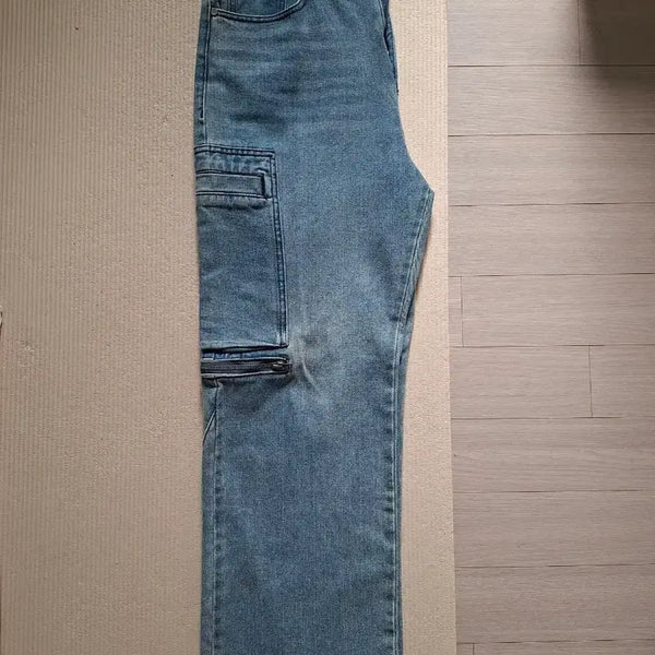 [BUNJANG] Il Corsaro Utility Cargo Denim Pants / 일꼬르소 유틸리티 카고 데님 팬츠