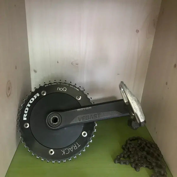 [BUNJANG] Rotor Vegast 46T Crankset & NoQ Chain / 로터 베가스트&노큐 급처