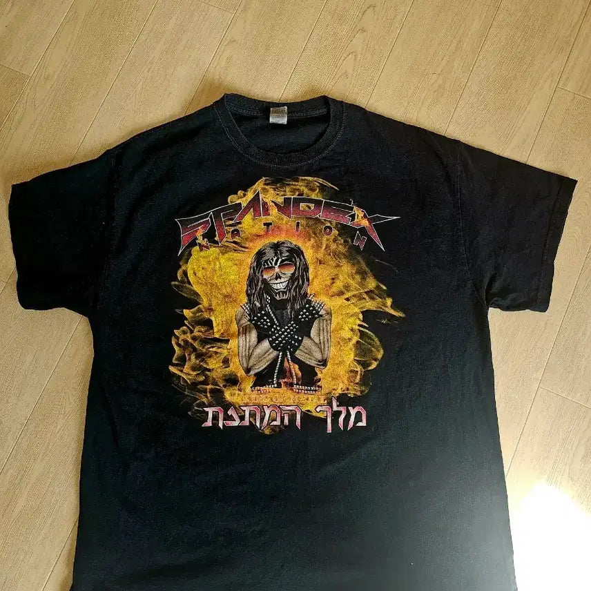 [BUNJANG] GILDAN Black Graphic T-Shirt XL / GILDAN 블랙 그래픽 티셔츠 XL