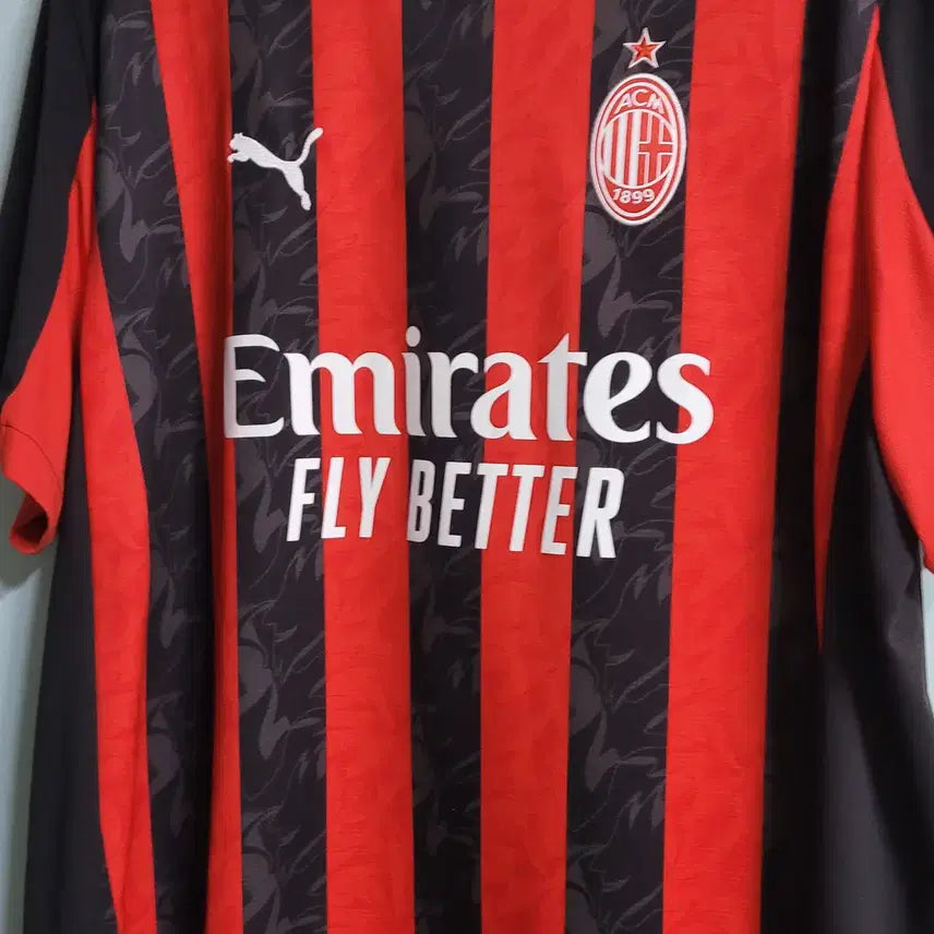 [BUNJANG] AC Milan 25-26 Home Jersey (2XL) / 25-26 AC밀란 홈 노마킹 (2XL)