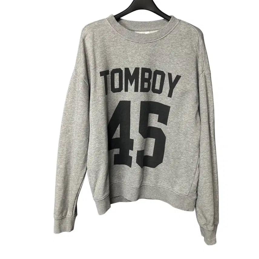 [BUNJANG] 80 Studio Tombo New York Grey Sweatshirt T-shirt / 80 스튜디오톰보이 여성 그레이 맨투맨 티셔츠