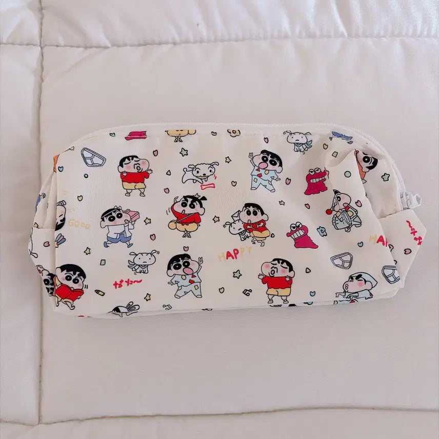 [BUNJANG] Crayon Shin-chan Large Capacity Pouch / 짱구 필통 파우치 새상품/짱구는 못말려 대용량 필통 화장품파우치