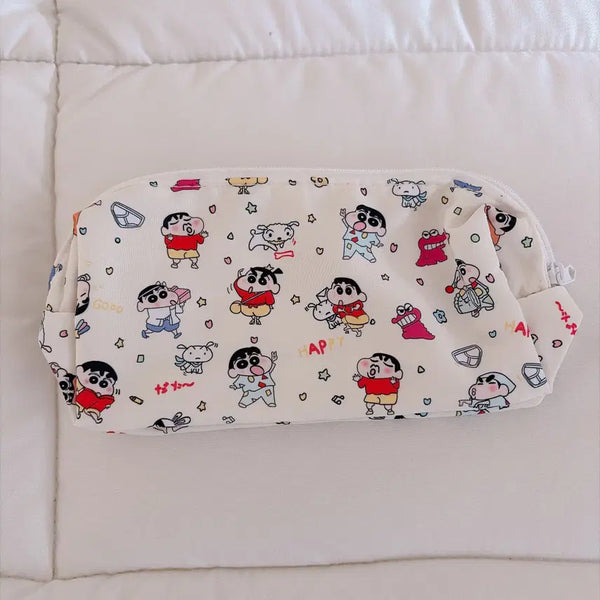 [BUNJANG] Crayon Shin-chan Large Capacity Pouch / 짱구 필통 파우치 새상품/짱구는 못말려 대용량 필통 화장품파우치