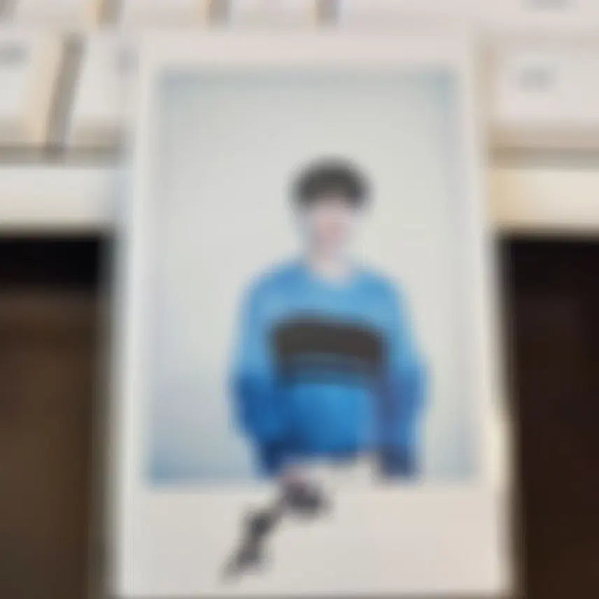 [BUNJANG] BLANK2Y U Signed Polaroid / 블랭키 U 싸인 폴라