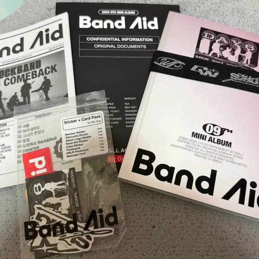 [BUNJANG] DAY6 BAND AID Album / 데이식스 밴드에이드 BAND AID 앨범