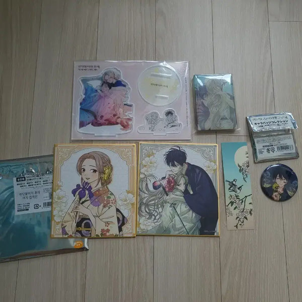 [BUNJANG] The Firefly Wedding Color Paper, Acrylic Stand, Can Badge Goods Set / 반딧불이의 혼례 색지, 아크릴스탠드, 캔뱃지 굿즈 세트