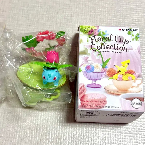 [BUNJANG] Pokemon Bulbasaur Floral Cup Re-Ment Figure (Sealed) / 포켓몬 이상해풀 플로럴컵 리멘트 미개봉