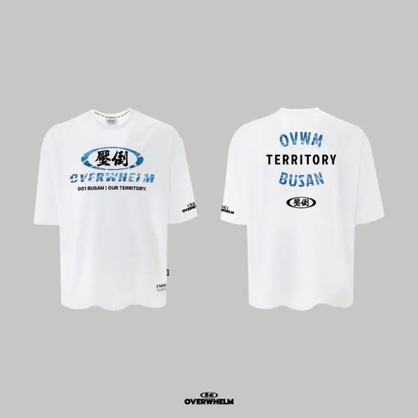 [BUNJANG] APDO Busan Edition White T-Shirt / 압도 부산에디션 화이트 반팔티 판매합니다