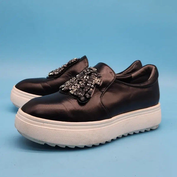 [BUNJANG] Vera Wang Jewelry Women's Slip-on Shoes / a 베라왕 주얼리 여성슬립온 240  굽4