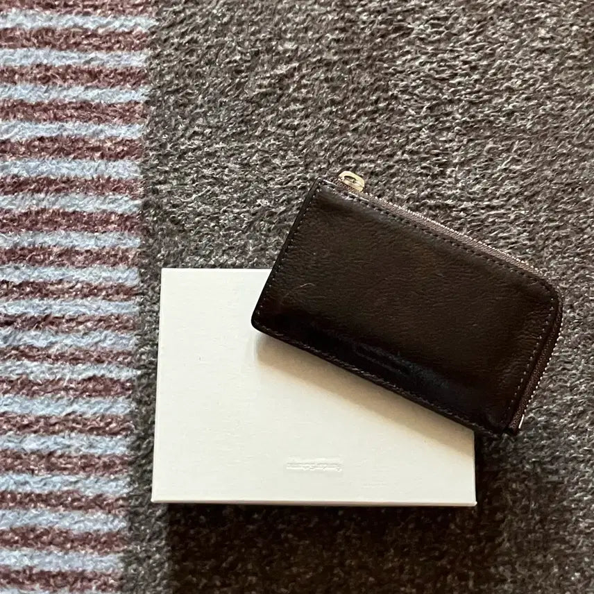 [BUNJANG] Hender Scheme L Zip Wallet Brown / 헨더스킴 / L zip 지갑 / 브라운
