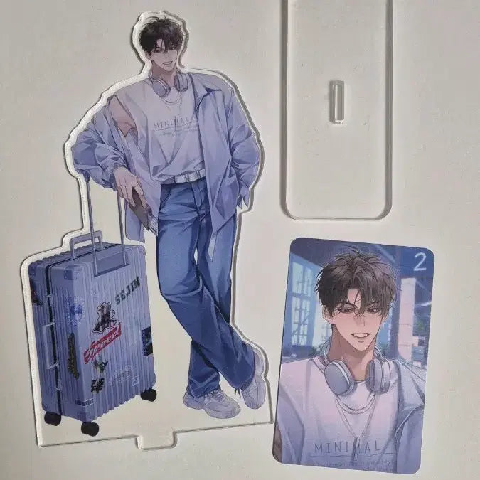 [BUNJANG] Demutjoo Lee Sejin Acrylic Stand & Photocard Set / 데못죽 원가이하양도 이세진 아크릴스탠드, 포카 큰세진